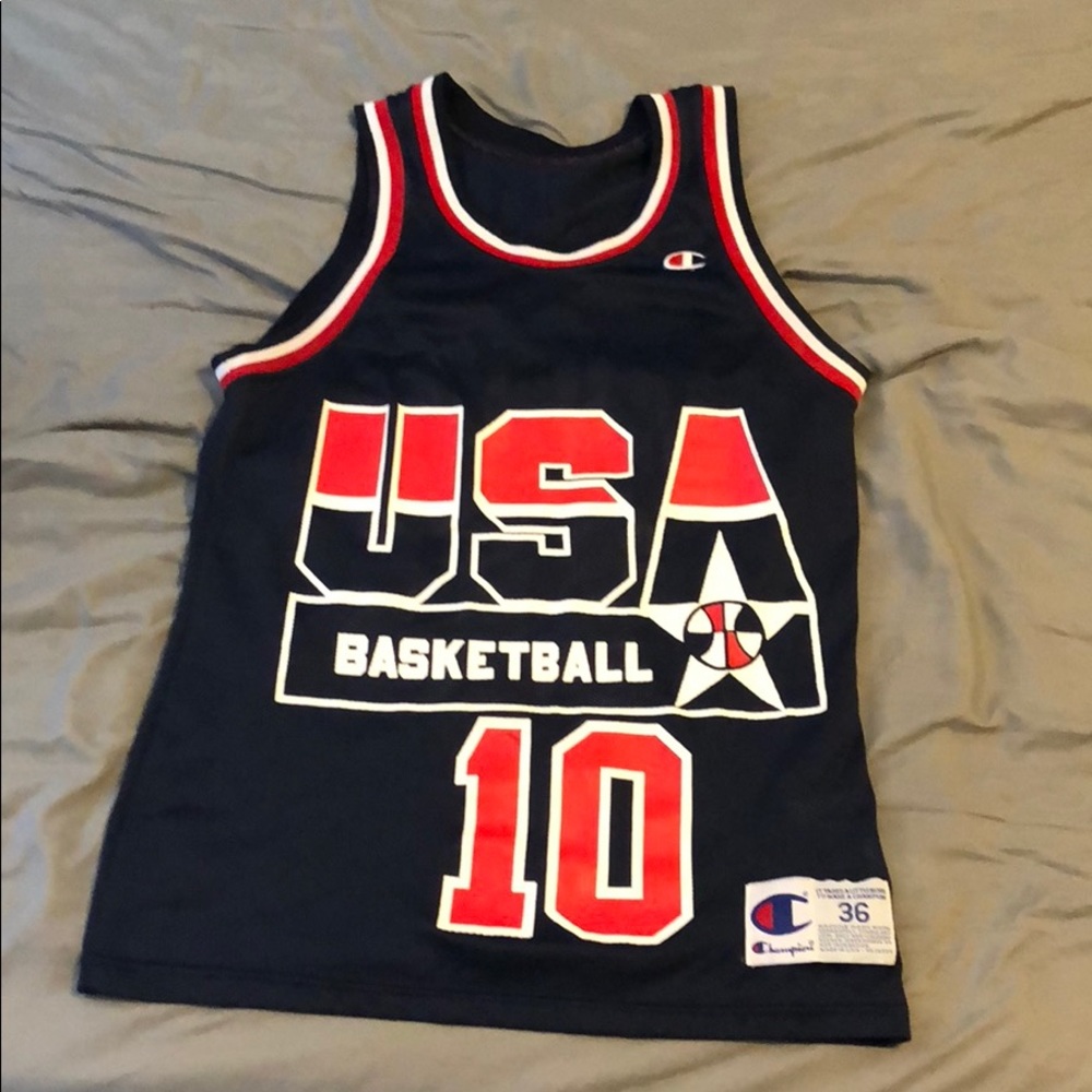 USA Basketball Jersey #10 Reggie Miller *RARE*
